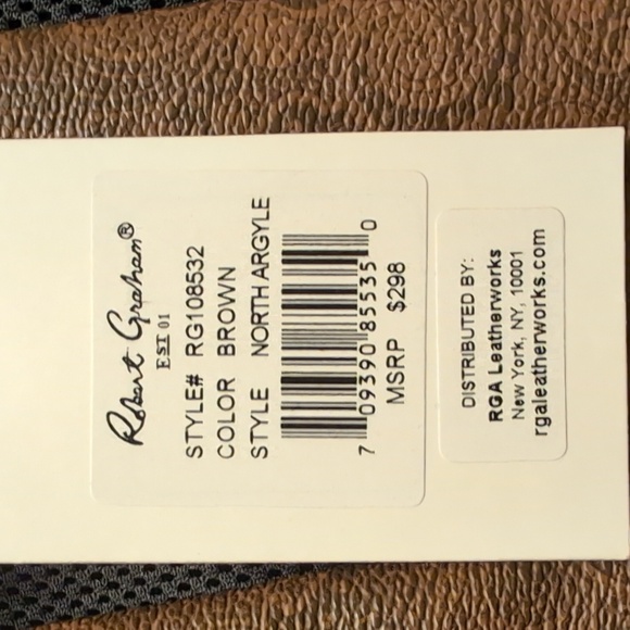 Robert Graham leather backpack - Picture 7 of 7